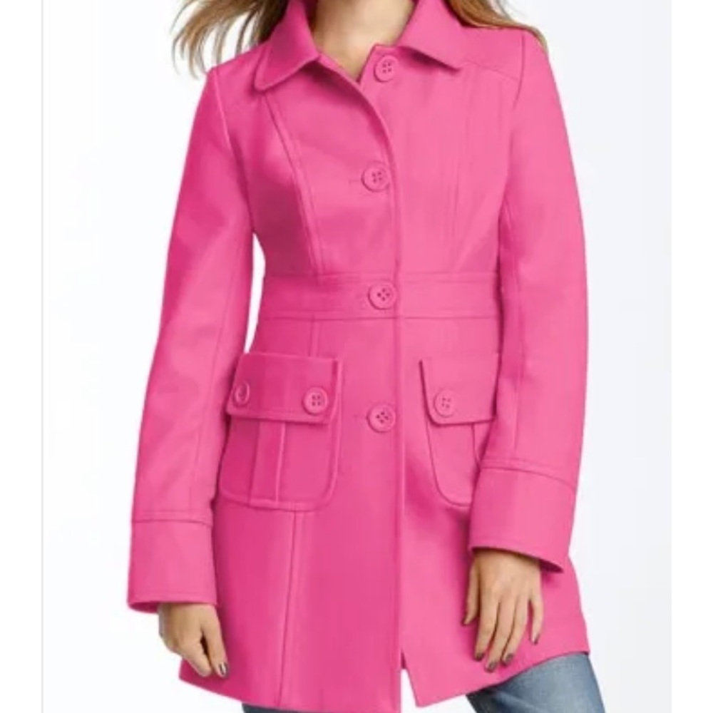 Tulle Pink Walking Coat Size Medium